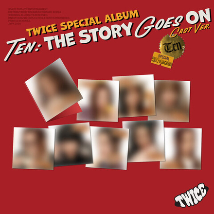 Альбом TWICE - Special Album TEN: The Story Goes On [CAST Ver.]