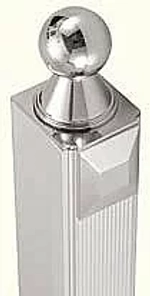 Душевой уголок Burlington C20/C15/C13 100x80 стекло прозрачное/профиль хром