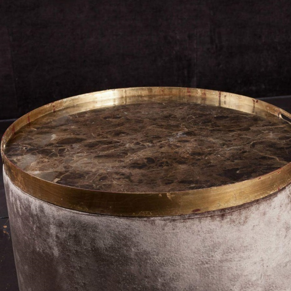 Столик-поднос бархатный S