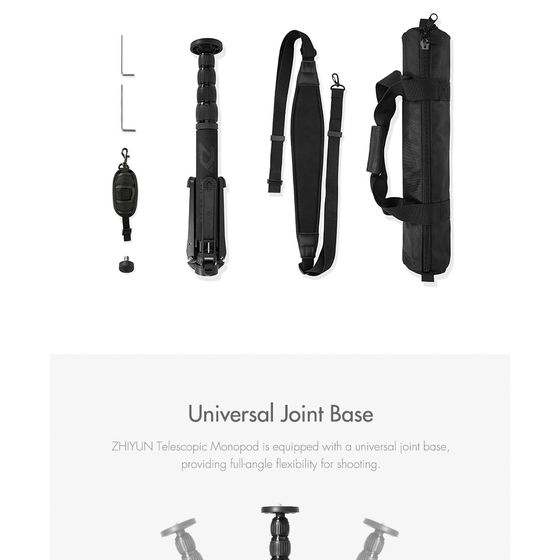 Телескопический монопод  Zhiyun Telescopic Monopod Crane