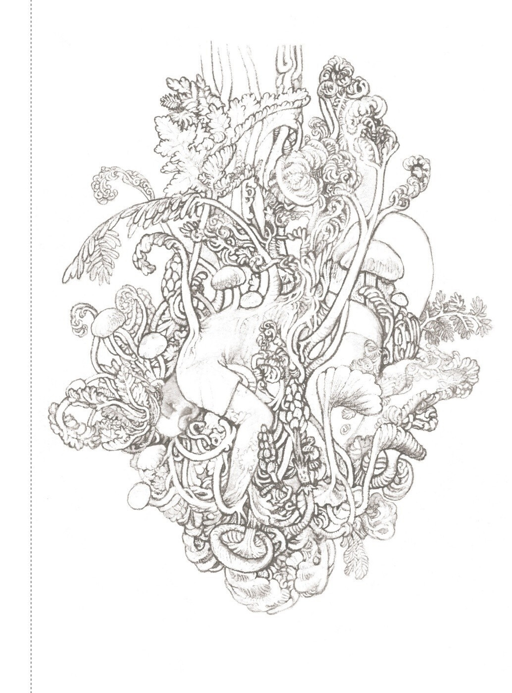 Encyclopedia of Strange Diseases. Coloring book