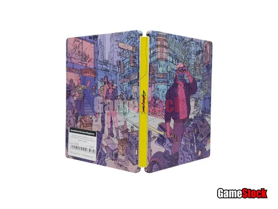PS4 Cyberpunk 2077 Steelbook Edition + ComicBook (Б/У, Полностью на русском языке, CUSA-16579)