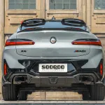 Карбоновый спойлер на крышу для BMW X4M F98 Рестайлинг 2022+ БМВ