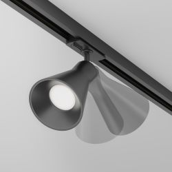 Трековый светильник для однофазного шинопровода Maytoni Unity Track Vivar TR022-1-GU10-B