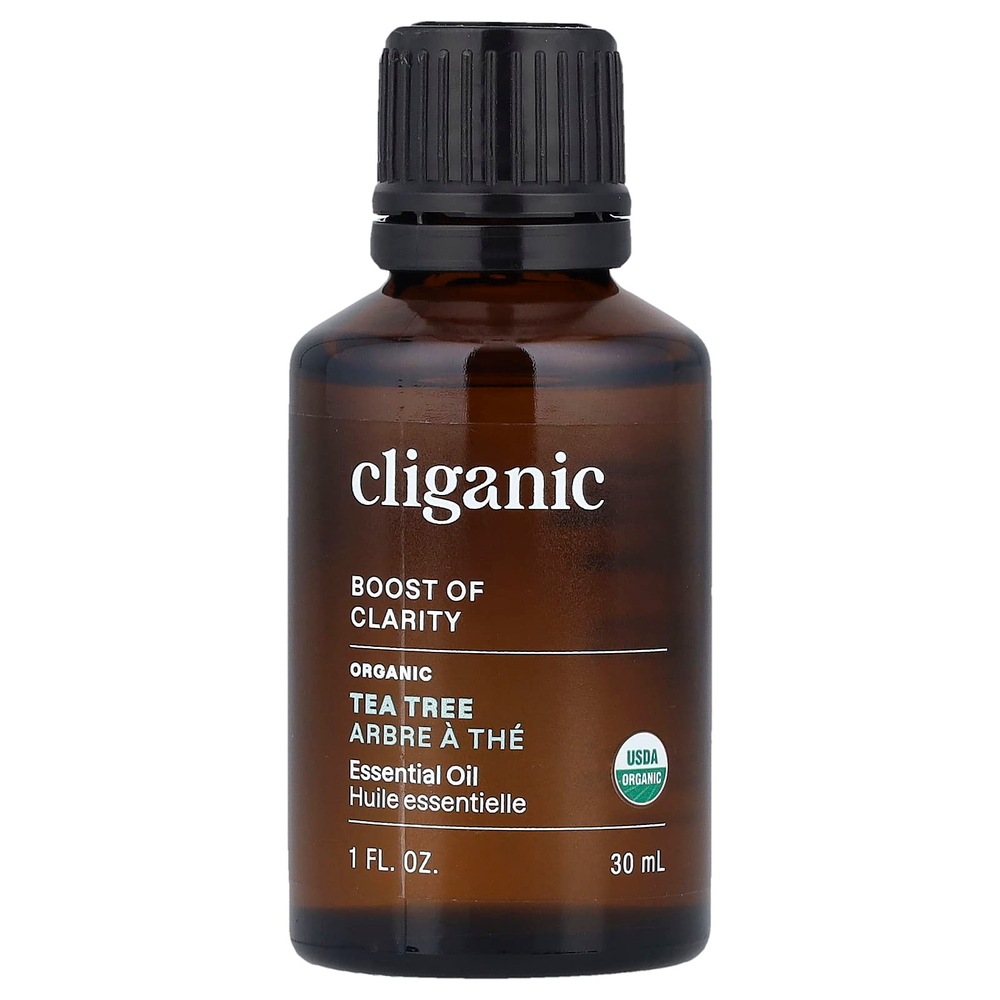 Cliganic, Органическое эфирное масло чайного дерева, 30 мл (1 жидк. Унция)