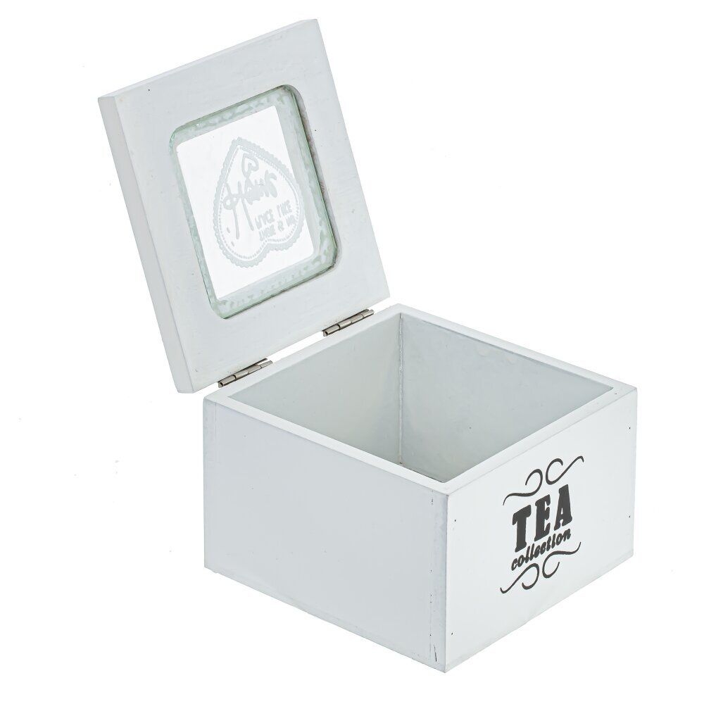 GAEM Шкатулка для чайных пакетиков, L10 W10 H7 см
