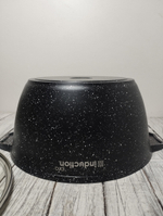 Кастрюля 4л с кр АП ГРАНИТblack  Induction Pro 44802Инд