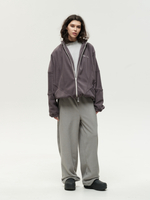 Zip-Up Sweatshirt Grey Excalibur