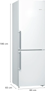 Двухкамерный холодильник Bosch KGV366WEP