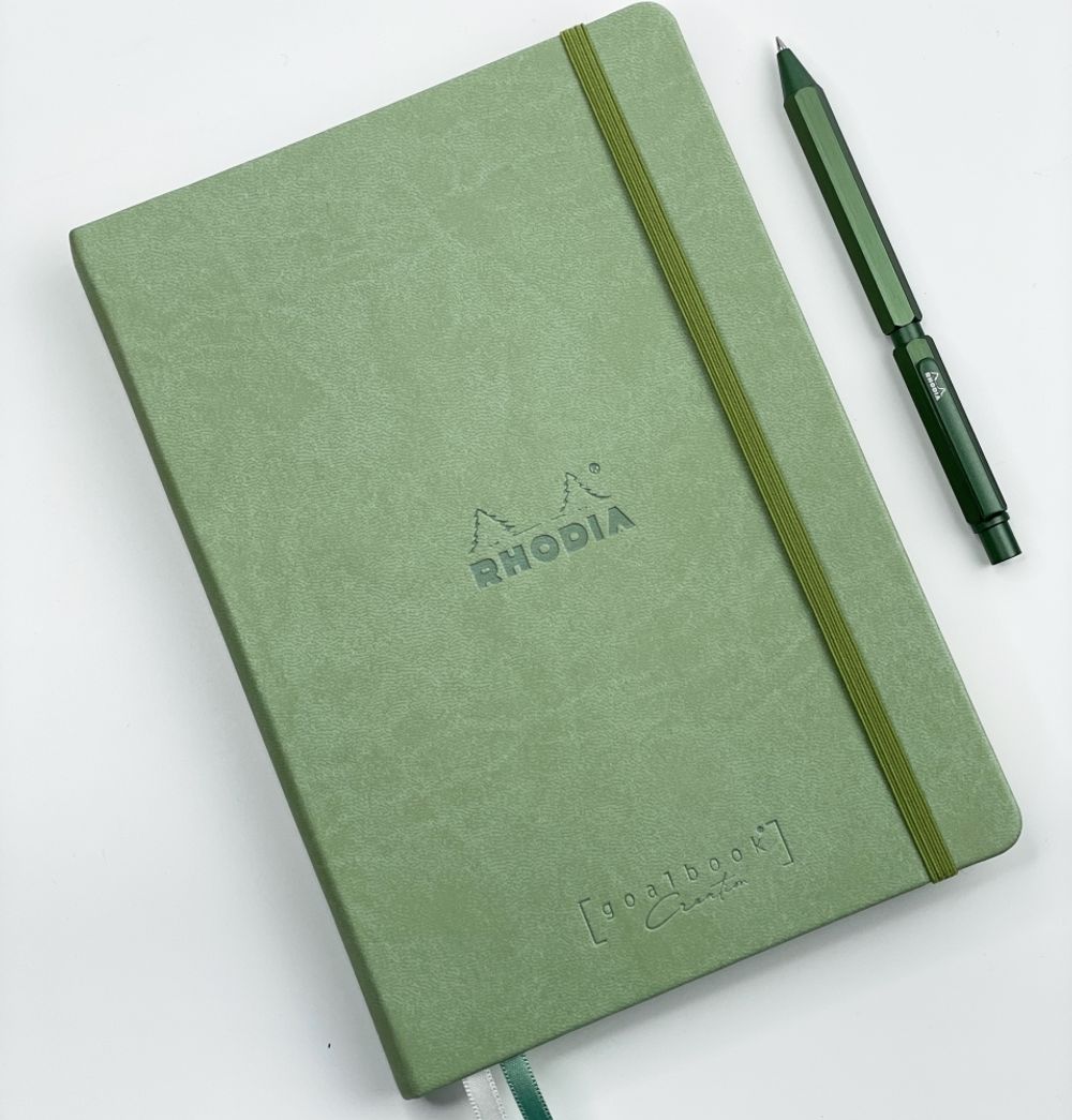 Записная книжка Rhodiarama Goalbook Creation в твердой обложке A5 нелинованный (194156C) 7