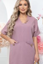 Платье "Асель" (пудра) П5518 LT Collection