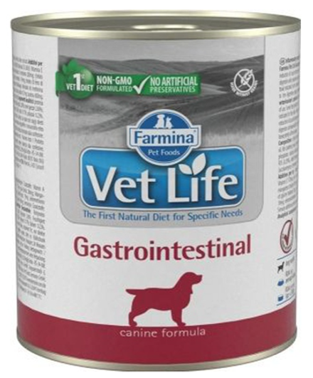 Farmina VetLife 300г конс. Gastrointestinal Влажный корм для собак при нарушениях пищеварения