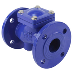 Ball check valve Elephant PN16-NBR, body material - cast iron GGG50, closure element material - cast iron GGG50, seal - NBR