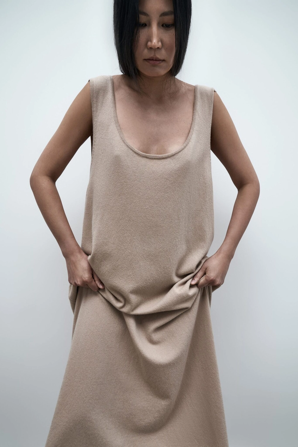 Сарафан из шерсти мериноса