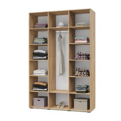 Шкаф трехстворчатый Стоун С35 (1 штанга) ЛДСП, МОДЕРИУМ, г. Ижевск