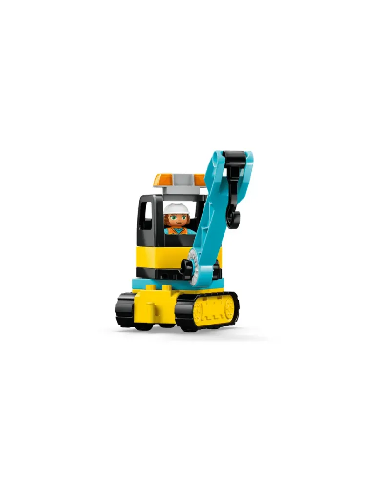 Конструктор DUPLO 10476 Строительная площадка и техника 3в1