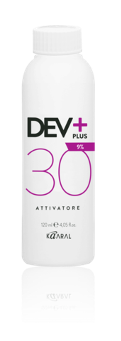 Окислительная эмульсия KAARAL Dev Plus 9% (30 Vol.) - 120 мл.