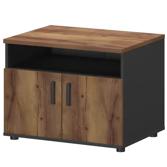 Тумба для оргтехники СМТ-2ДН Тип2  800x600x607 Смарт