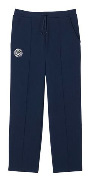 Мужские теннисные штаны Lacoste Heritage - navy blue