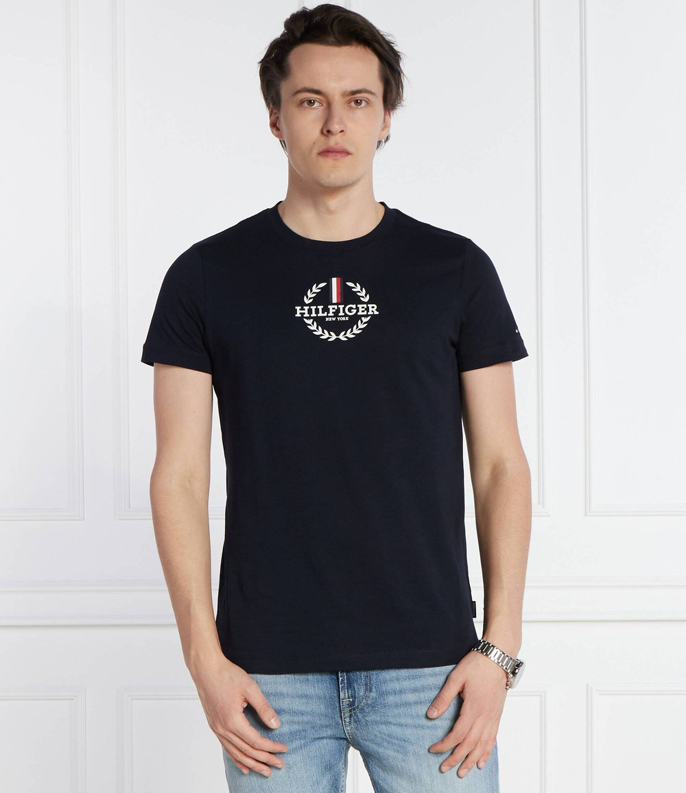 Футболка Tommy Hilfiger - темно-синий(MW0MW34388)