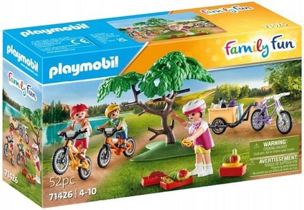 Конструктор Playmobil Family Fun - Тур на горном велосипеде, кемпинг, семейный велосипедный поход - Плеймобиль 71426