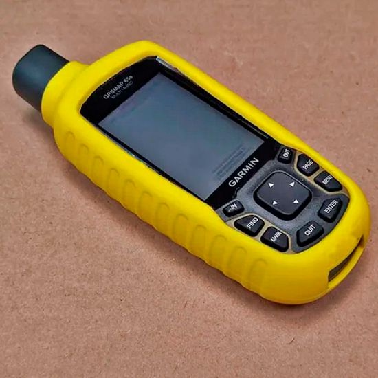 Чехол для Garmin GPSMAP 65/64/62 силикон (Желтый)