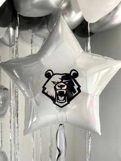 Воздушные шары клуб Лидер Медведь №3661