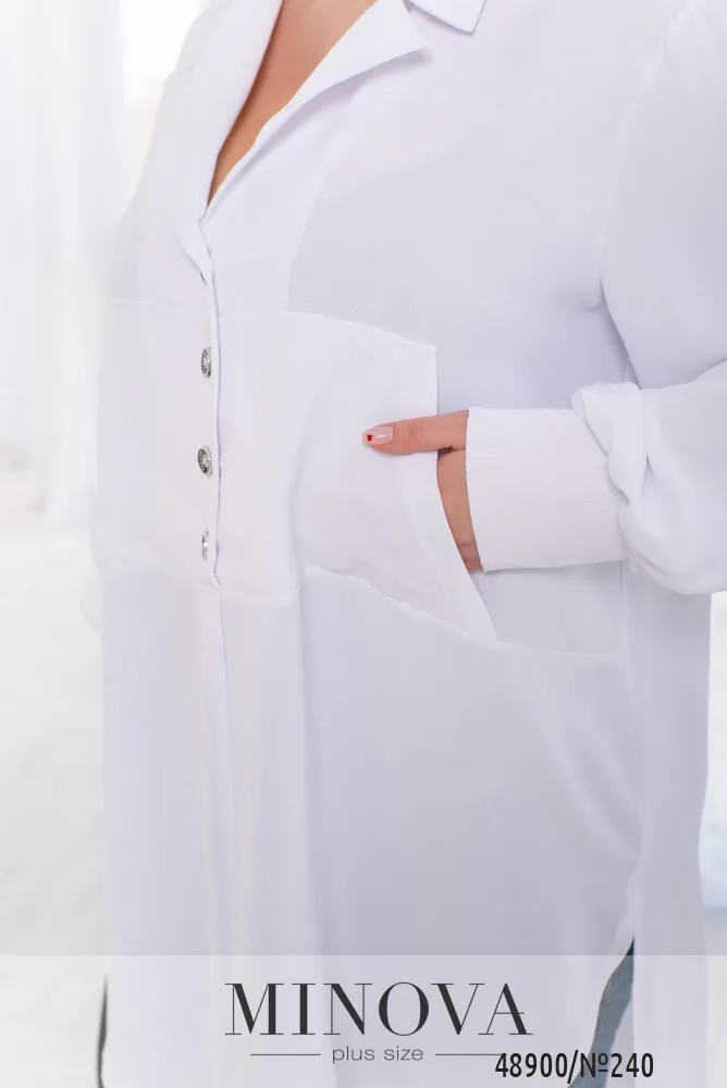 Рубашка 240-белый Minova