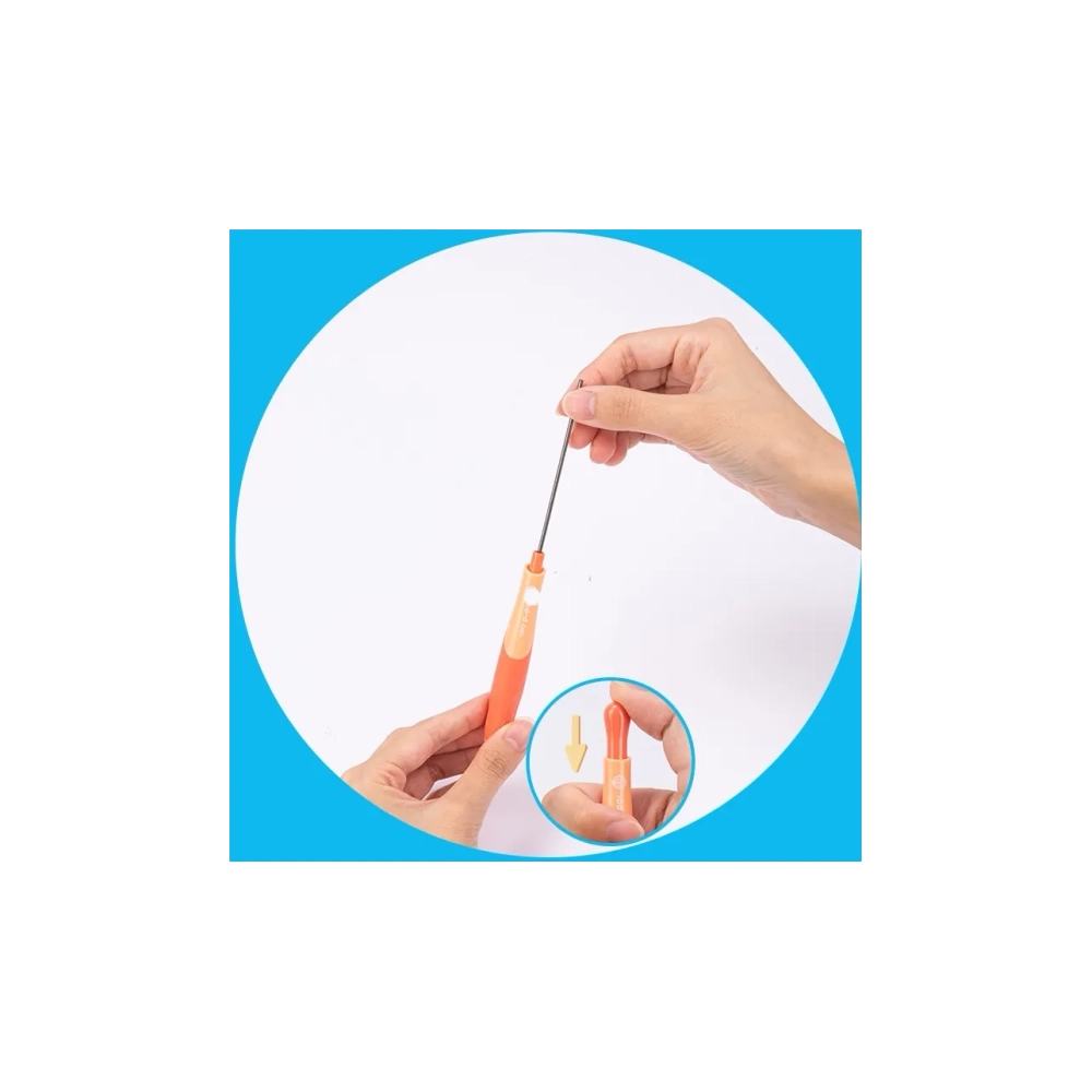 Карандаш мех. 2.0 мм Deli Pupal + точилка для грифеля SH321 ассорти