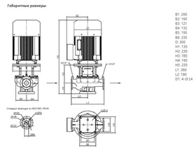 Одноступенчатый насос IPN 65/170-7,5/2