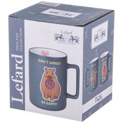 КРУЖКА LEFARD "DON'T WORRY BE CAPPY" 400МЛ