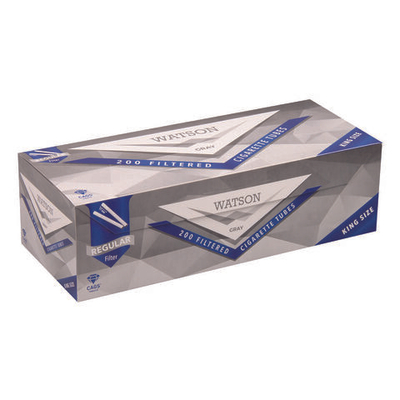 Гильзы для сигарет "Watson" KS Gray 17(12+5)мм 200шт