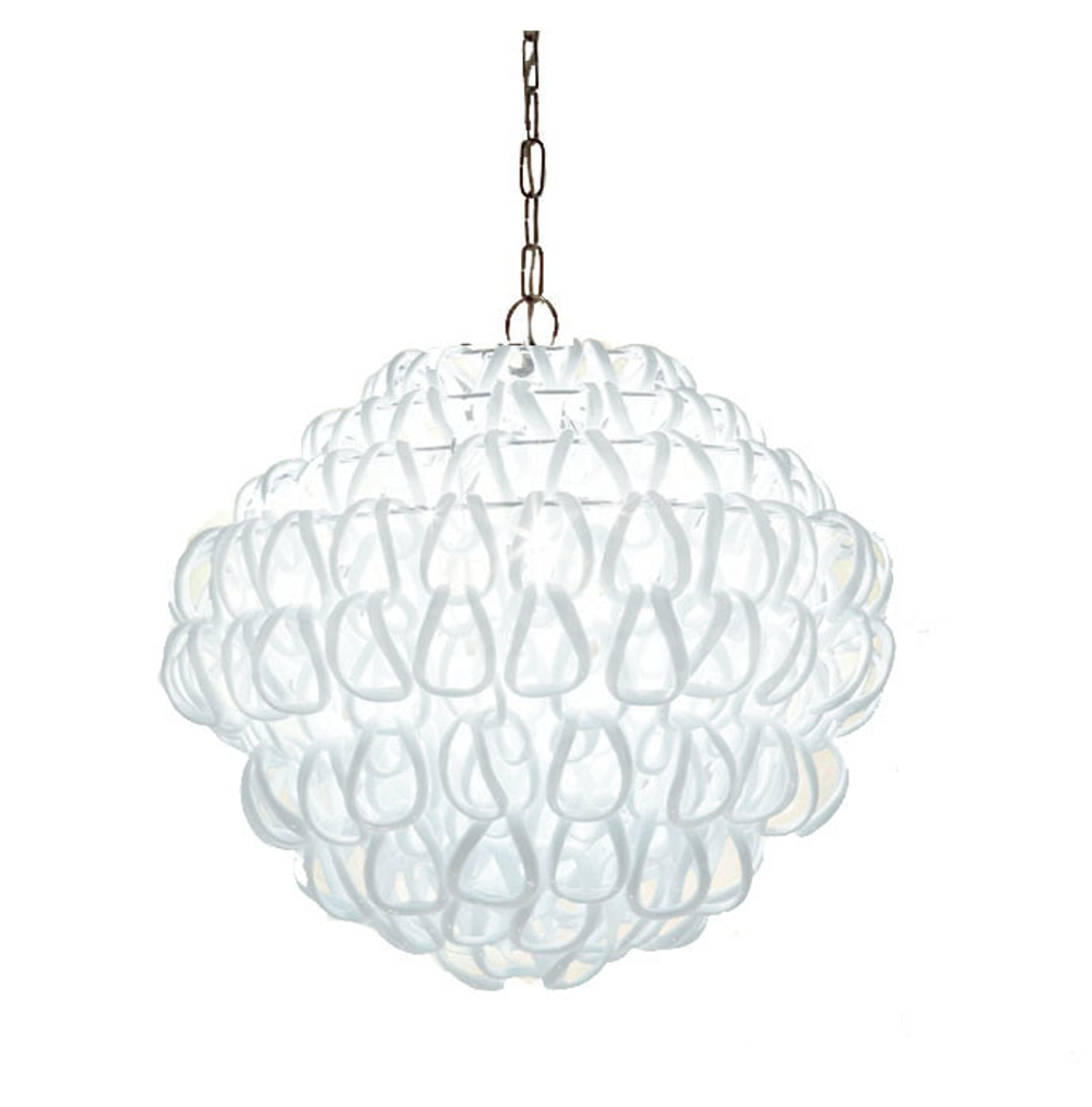 Pendant design lamp Giogali SP 80 by Vistosi (White)