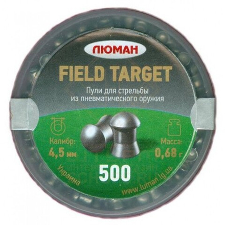 Пули Люман Field Target 4,5 мм 0.55 г (500 шт)