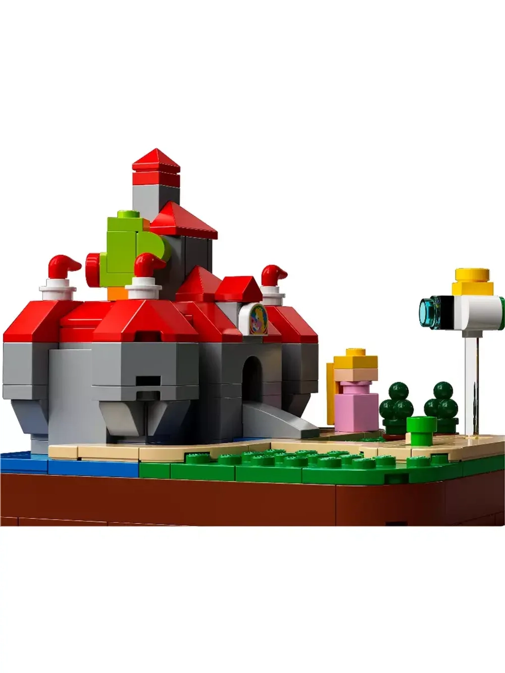 Конструктор Super Mario Марио - Блок вопроса желтый