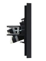 FORTE&PIANO Розетка компьютерная RJ45 кат.5E FP132 черный IEK