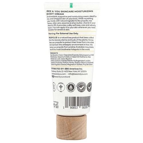 Bee & You, Крем для тела, 100 мл (3,38 жидк. Унции)