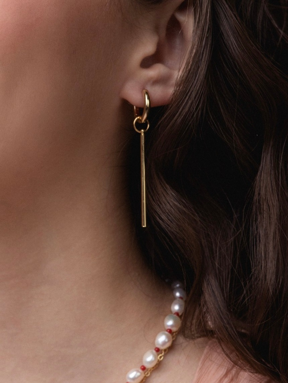 Серьги Корица