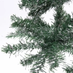 Ёлка «Серебряная дымка» 150 см, ПВХ зеленый с серебром (420 веток)