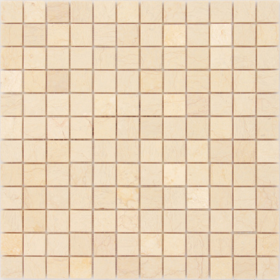 Мозаика LeeDo Caramelle: Pietrine - Botticino полированная 29,8x29,8х0,7 см (чип 23х23х7 мм)