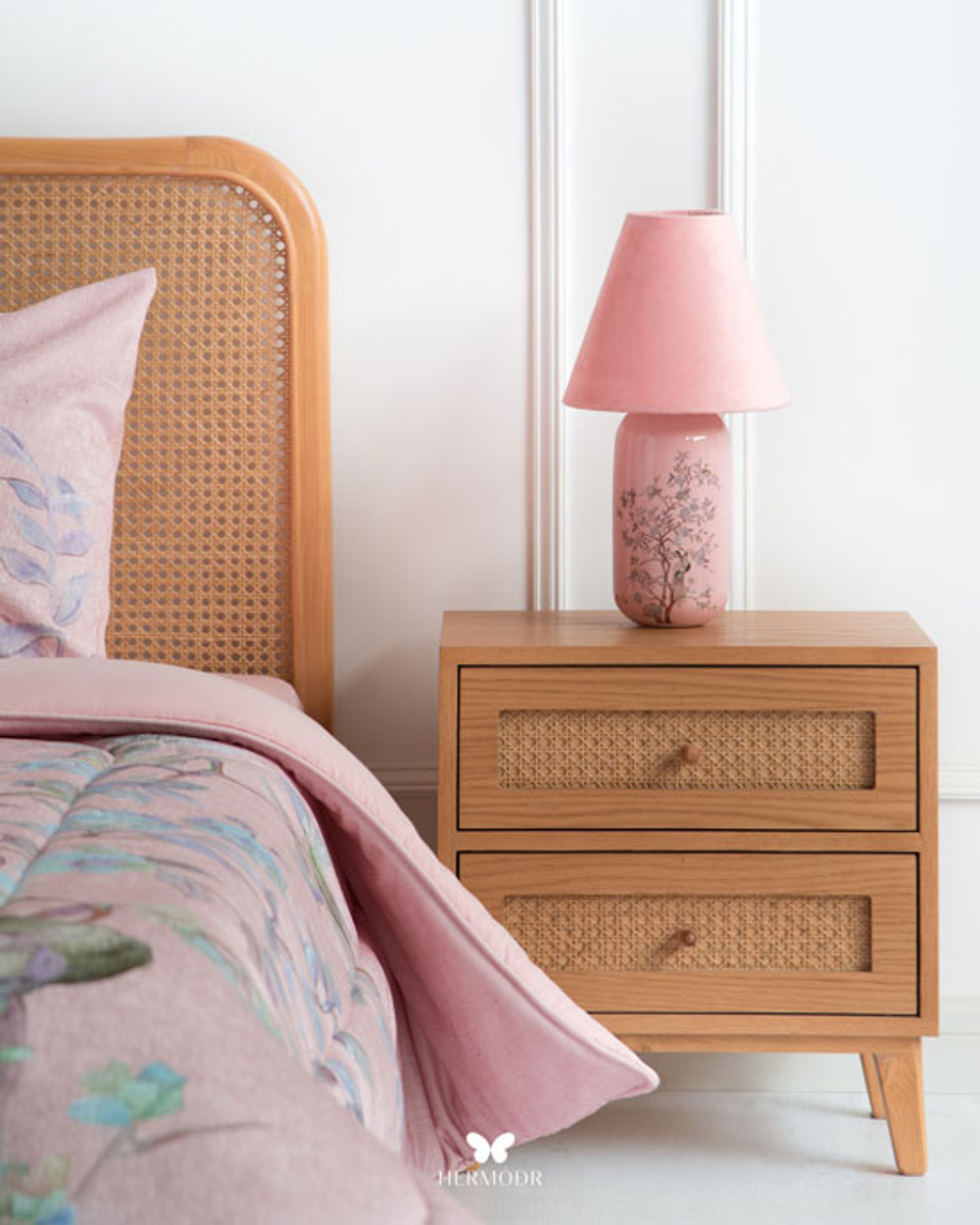 Комплект постельного белья двуспальный Khezaracheshm Hermodr 8 предметов 130220264 Иран