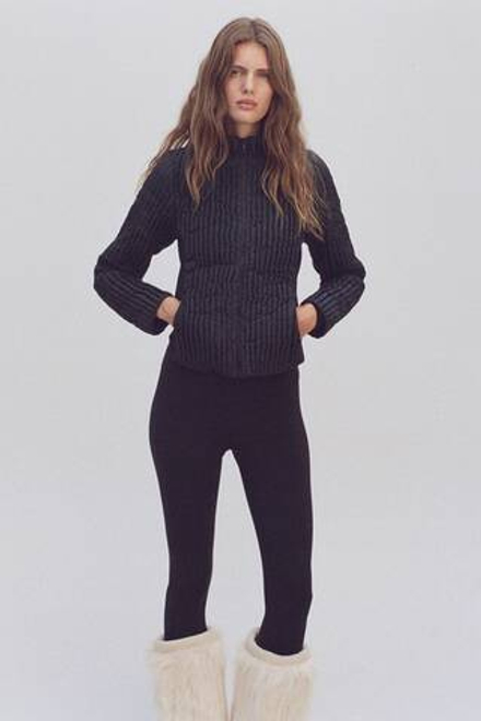 H&M Легкая стеганая куртка ThermoMove™, черный