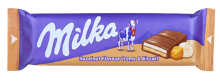 Шоколад Milka Hazelnut Creme&Biscuit