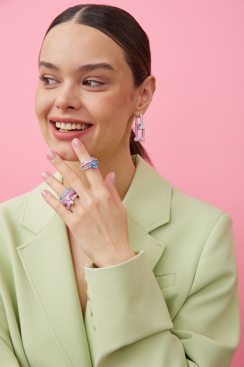 КОЛЬЦО "HAPPY PINK"