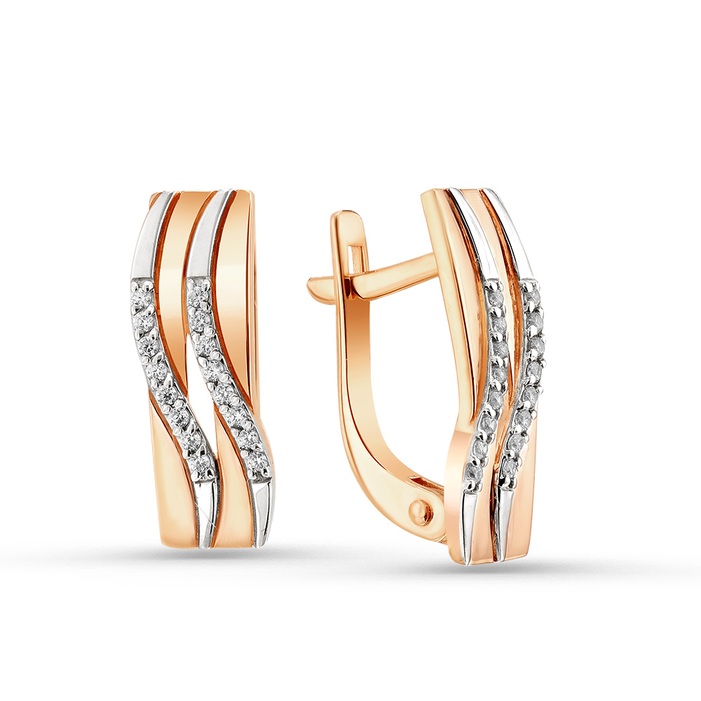 Серьги из золота 585 пробы