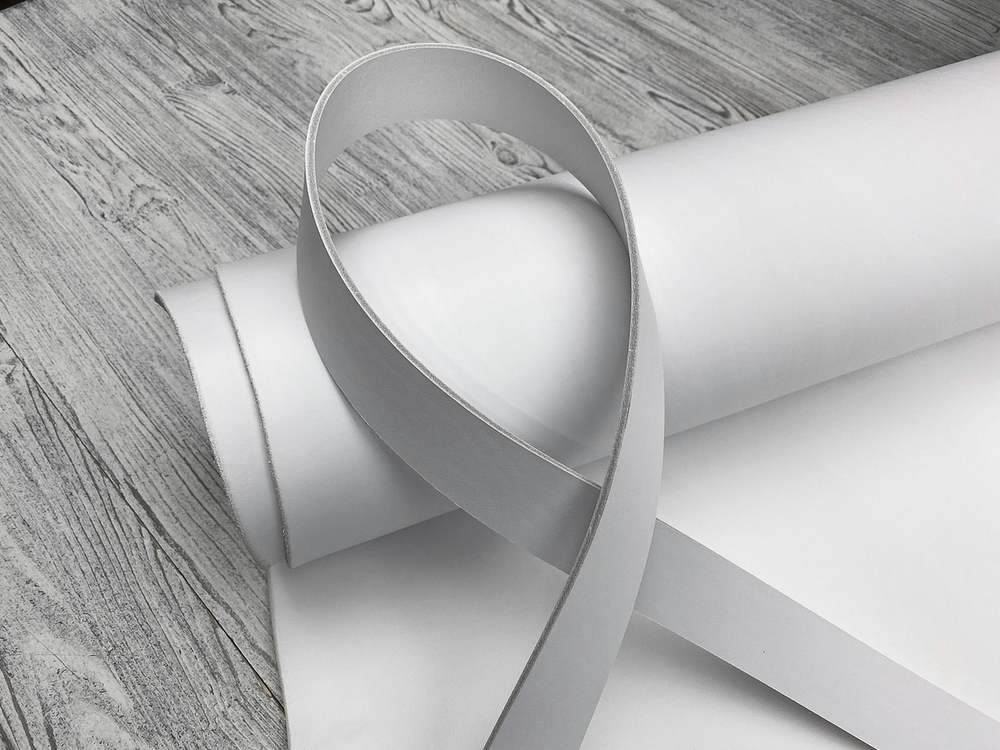 Дакота цв. Белый / Bianco, 3,0-3,2 мм, ременная кожа