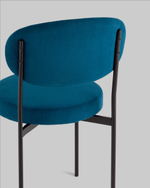 Стул Бриф DD велюр синий 4 шт.