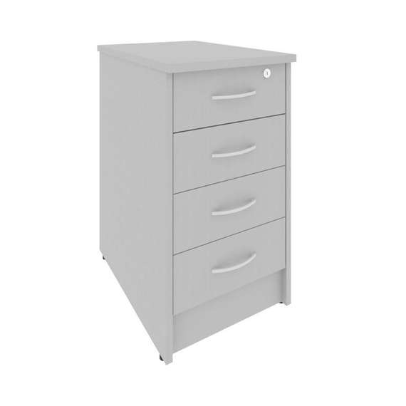 Riva Тумба приставная с фолдингом (4 ящика, с замком) А.ТП-4.1F-S  412*600*750