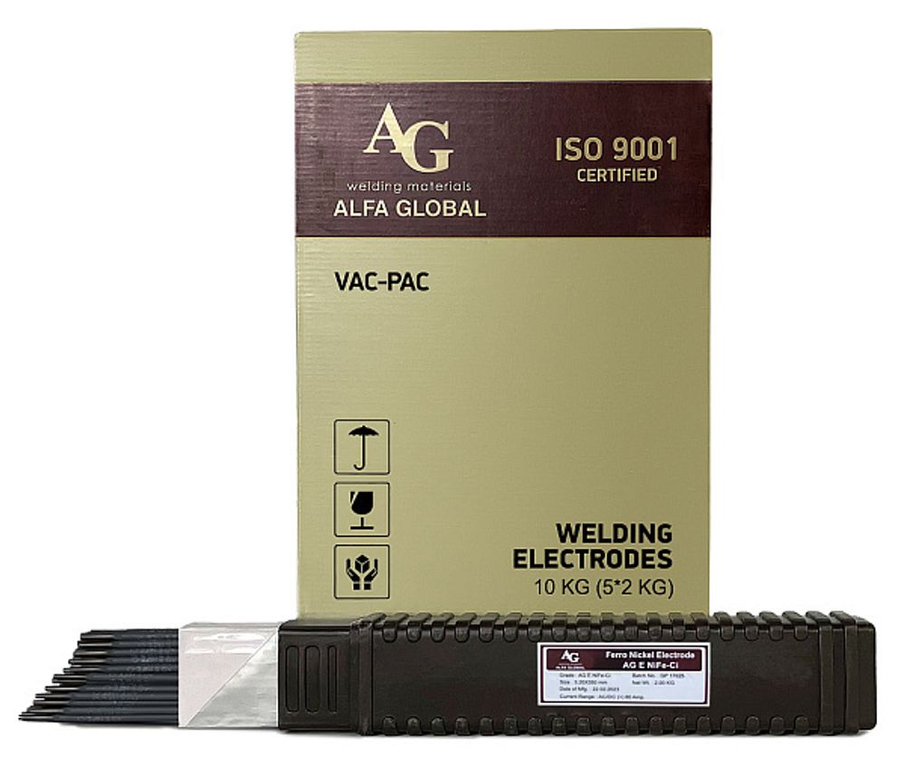 Электроды AG E NiFe-Ci d= 4,0*350 2,0кг VAC-PAC
