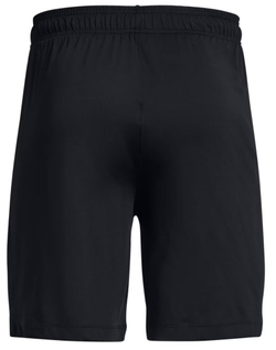 Мужские теннисные шорты Under Armour Men's UA Tech Vent Shorts - black/high vis yellow
